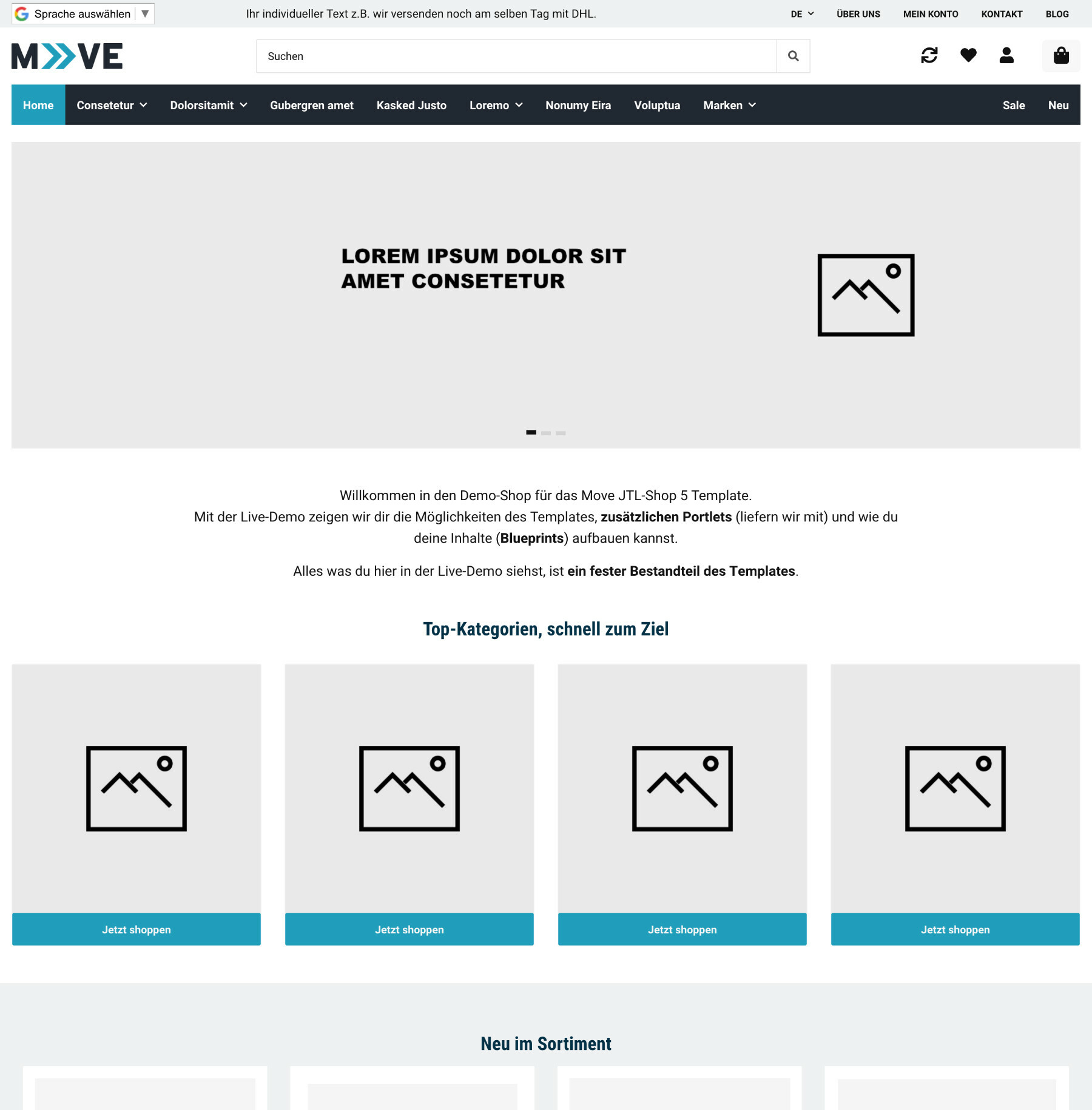 Move 5 Bootstrap Premium Template